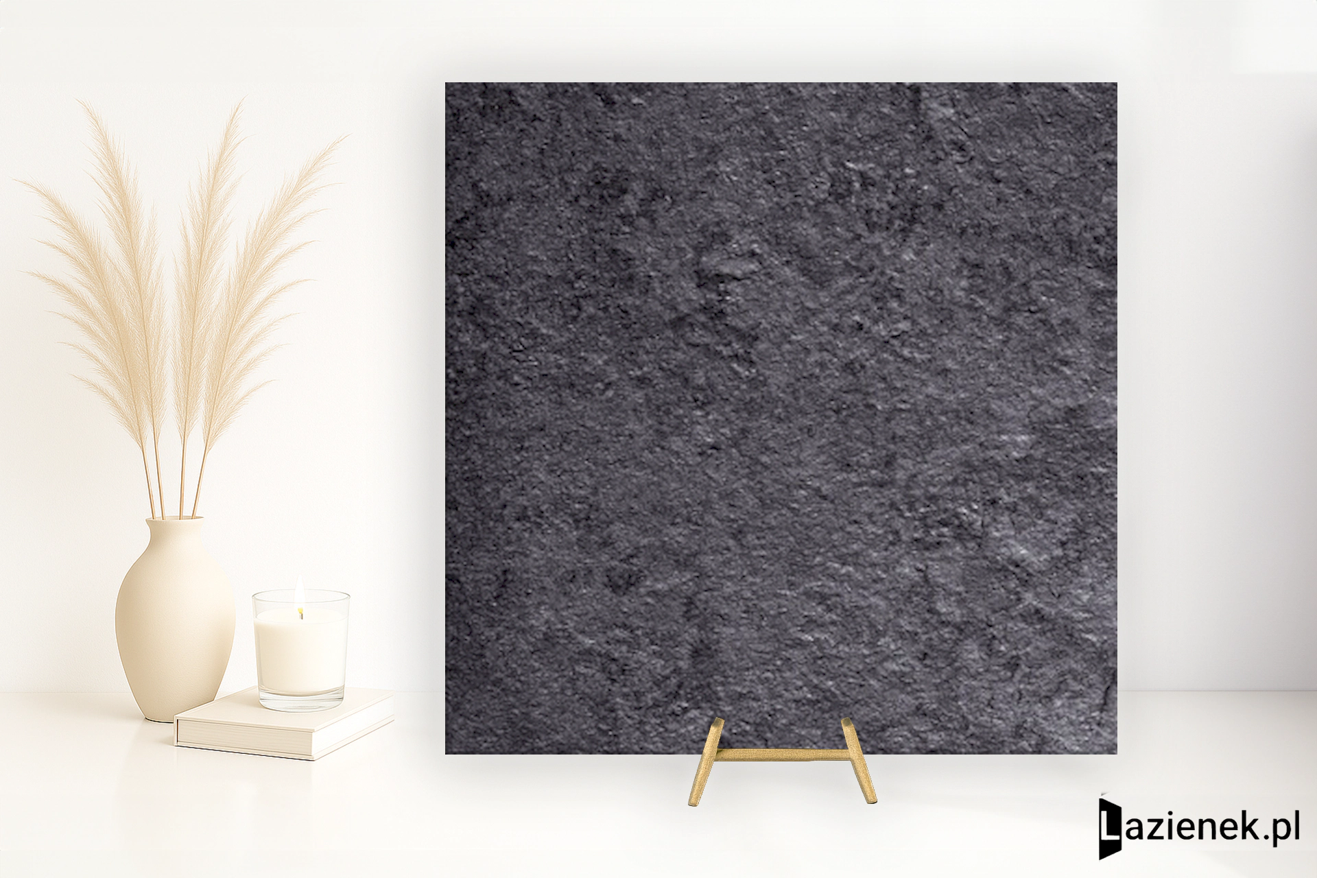 La Fabbrica Ava I Quarzi Antracite matowa 60x60 cm gr. 9 mm - płytka rektyfikowana / (L)662RI4